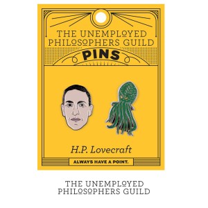 UPG5218 Enamel Pin Badges - HP Lovecraft and Cthulhu